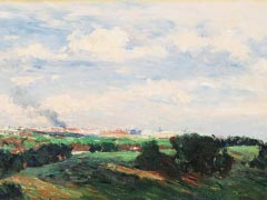 1909 View of Madrid from the Plantío de los Infantes or Madrid Seen from El Pardo  2100X1289