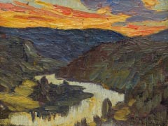 Höstafton - Nordingrå By Helmer Osslund