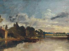 The Thames near Walton Bridges 1805