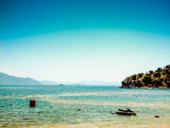 Sea Beach Mountains Cove