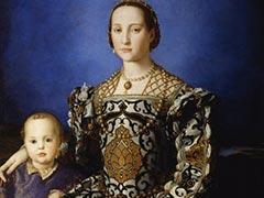 (1544 - 1545) Portrait of Eleonora di Toledo with her son Giovanni  1711X2100