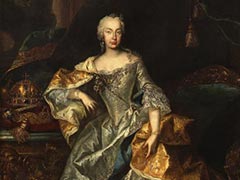 (1740 - 1741) Maria Theresa as Queen of Hungary 2770x4323