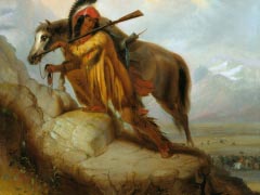 (1810 - 1874) The Scalplock  2100X1826