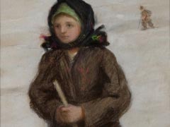 1859-1938 Dziewczyna z gromnicą