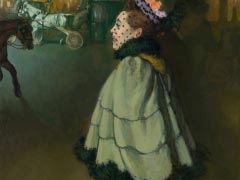 1889 - 1893 Woman At The Champs-Élysées By Night 3358x2803