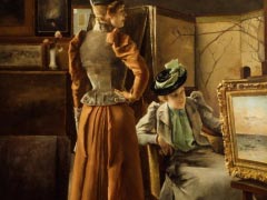 1891 Visit to the Studio 1852X2100