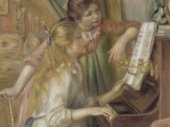 1892 Young Girls at the Piano 2045X2700