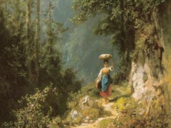 Girl By Carl Spitzweg