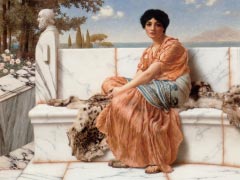 In the Days of Sappho By John William Godward