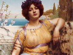 Ionian Dancing Girl By John William Godward