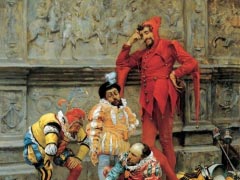 Jesters Playing “Cochonnet” ,1868 (1)