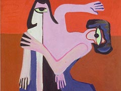 Mask-dance By Ernst Ludwig Kirchner