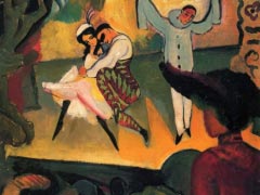 Russisches Ballett By August Macke