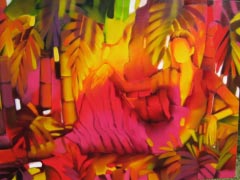 Salazar, Antillean Refuge, oil on canvas