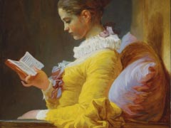 The Reader By Jean-Honoré Fragonard