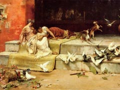 Las Damas Romanas
oil on canvas
100 x 170 cm