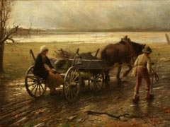 The Sad Way By Jakub Schikaneder