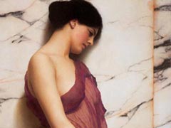 The Tambourine Girl By John William Godward