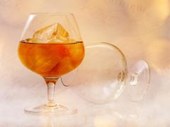 Brandy Glass Alcohol Drink