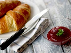 Croissants Jelly Breakfast