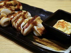 Squid Japanese Grilled Seafood