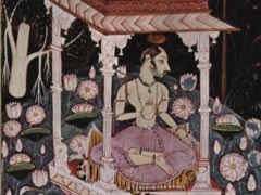 Râgmâlâ-Serie, Szene Bangala Râginî By Indischer Maler um