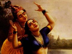 Radha and Madhava