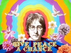 John Lennon Beatles Peace Imagine