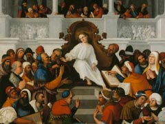 1524 The Twelve-Year-Old Jesus Teaching in the Temple 2596x3740