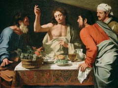 1615 - 1625 The Supper at Emmaus about 3060x2200